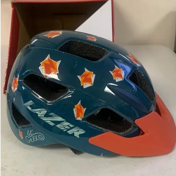 LAZER Lil Gekko Kids Lightweight Bike Helmet Unisex Head Protection w Visor - Picture 3 of 10